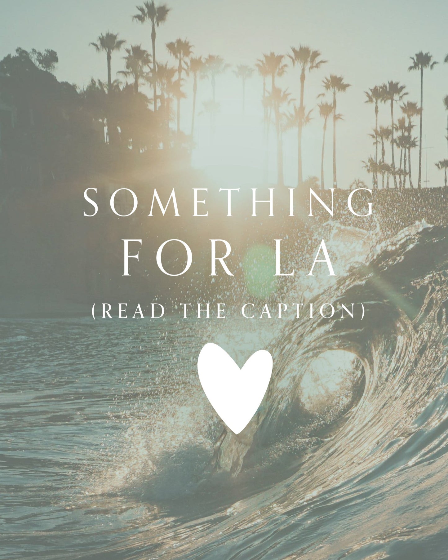L O V E . L A ~ golden heart pendant