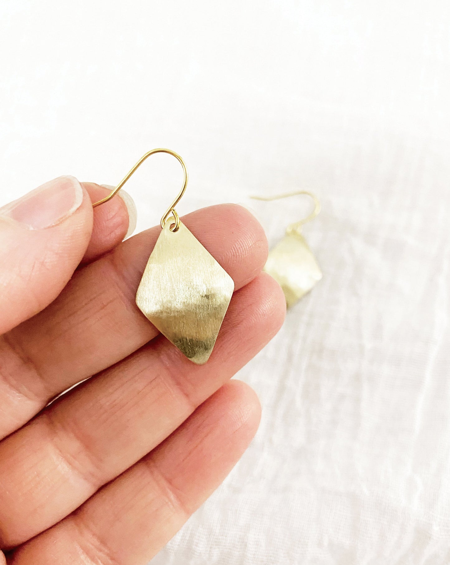 A E O L I A ~ golden kite earrings