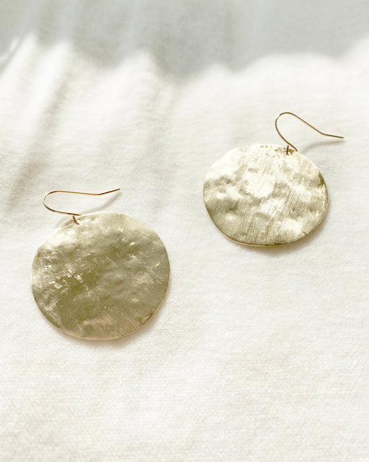 S O L A R I S ~ golden sun earrings